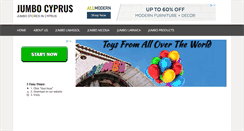 Desktop Screenshot of jumbocyprus.com